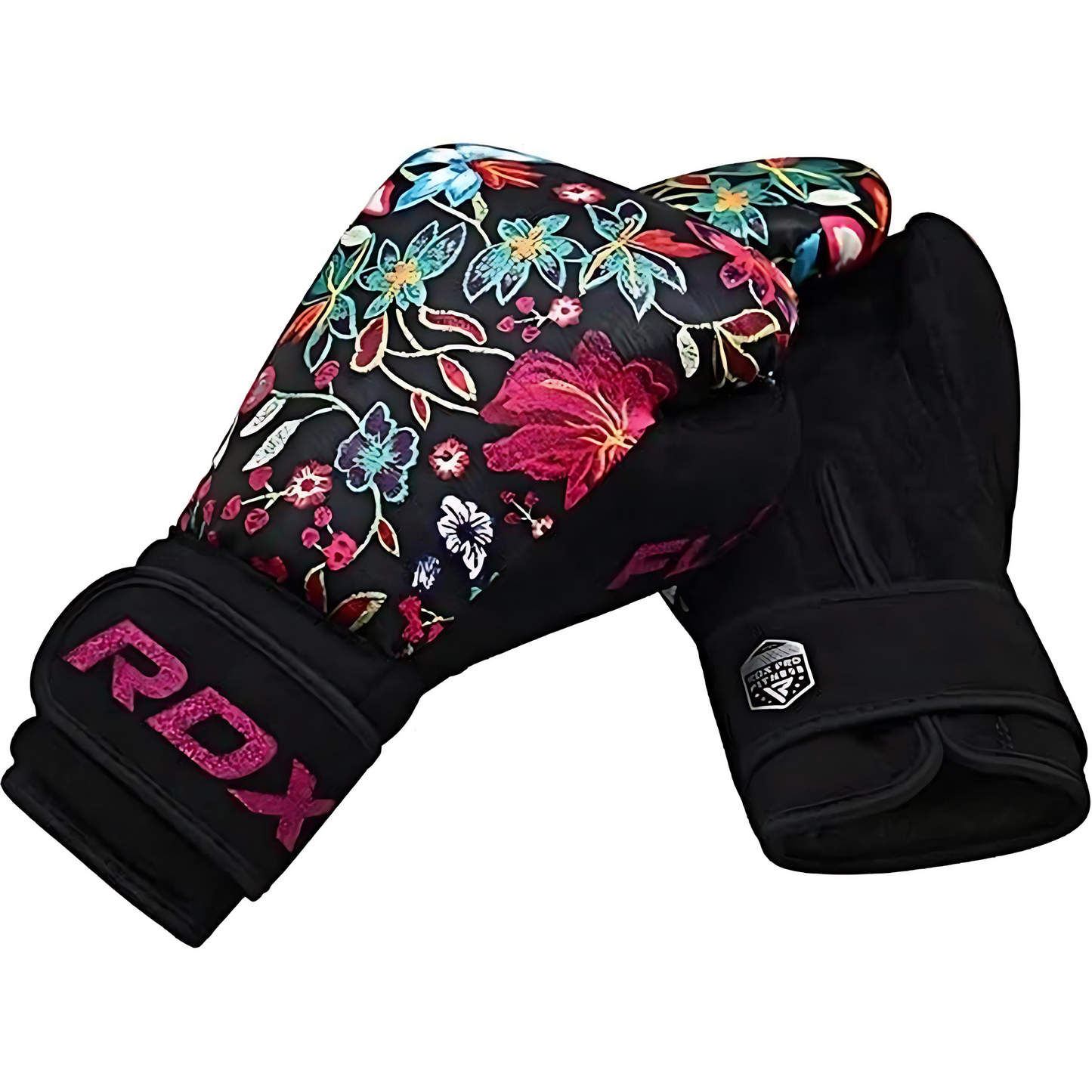 Women Boxing Gloves for Training, Muay Thai – Flora Skin Ladies Mitts for Sparring, Kickboxing - Good for Punch Bag, Focus Pads and Double End Ball Punching