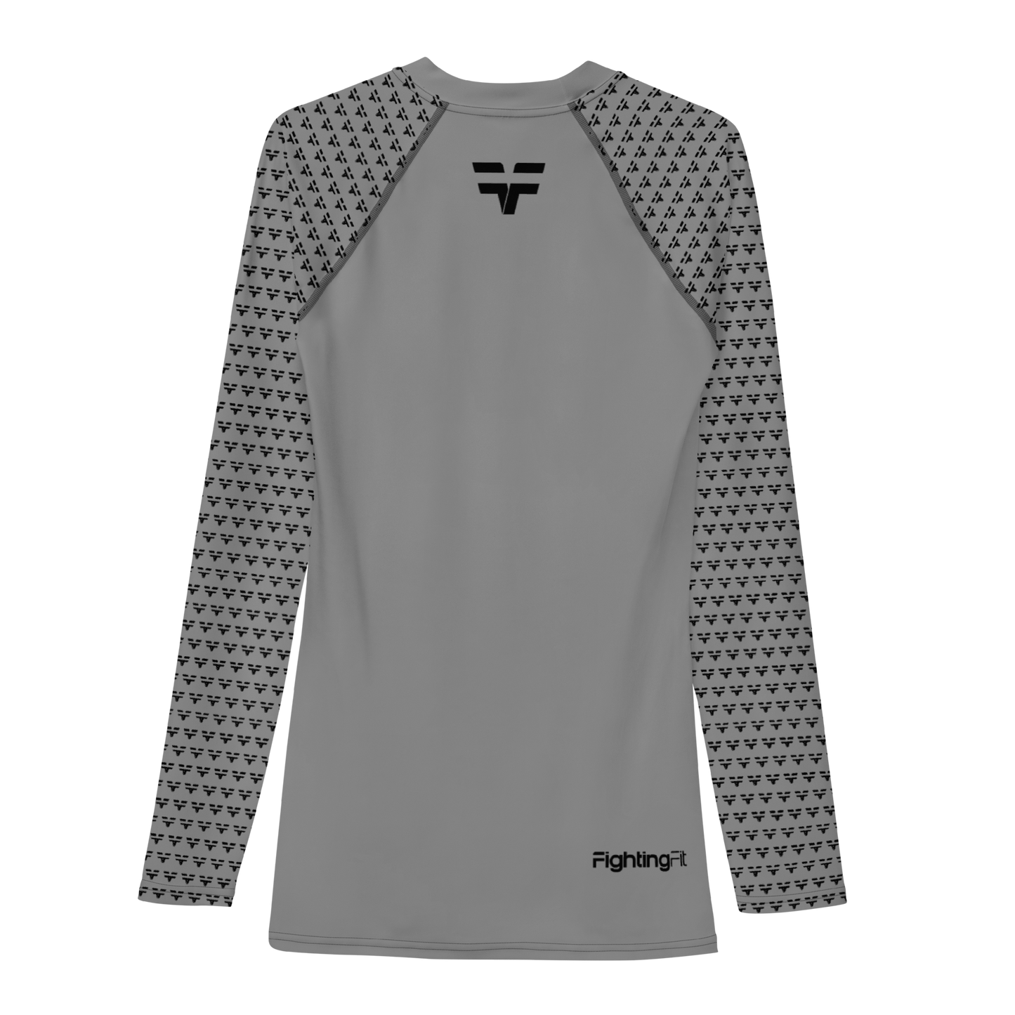 FightingFit - Men's Rash Guard - Grey