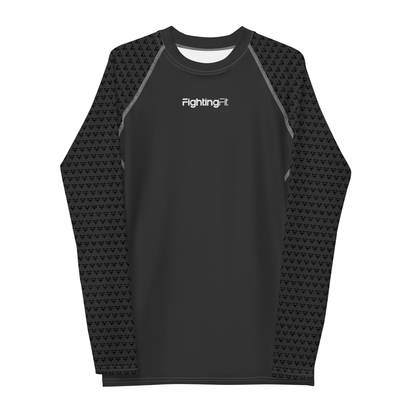 FightingFit - Men's Rash Guard - Dark Grey