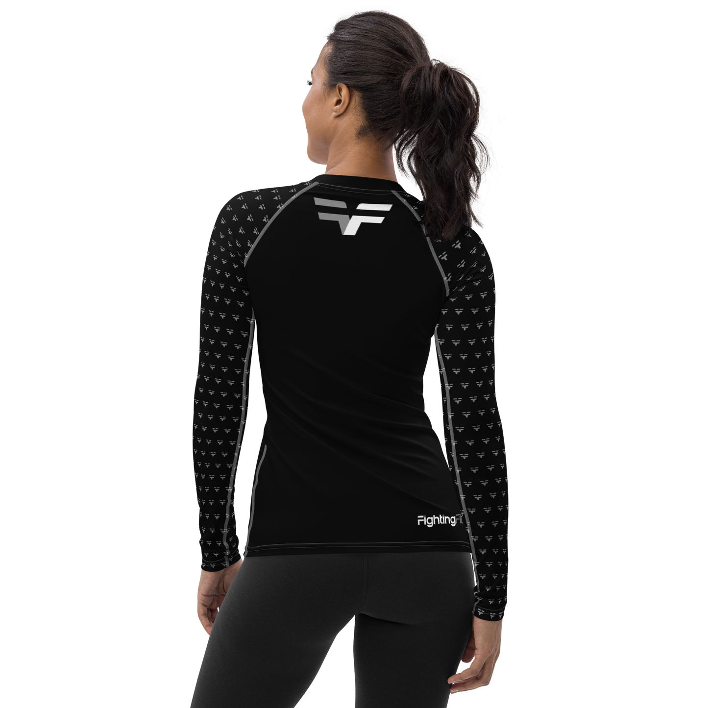 FightingFit - Women's Rash Guard - Black