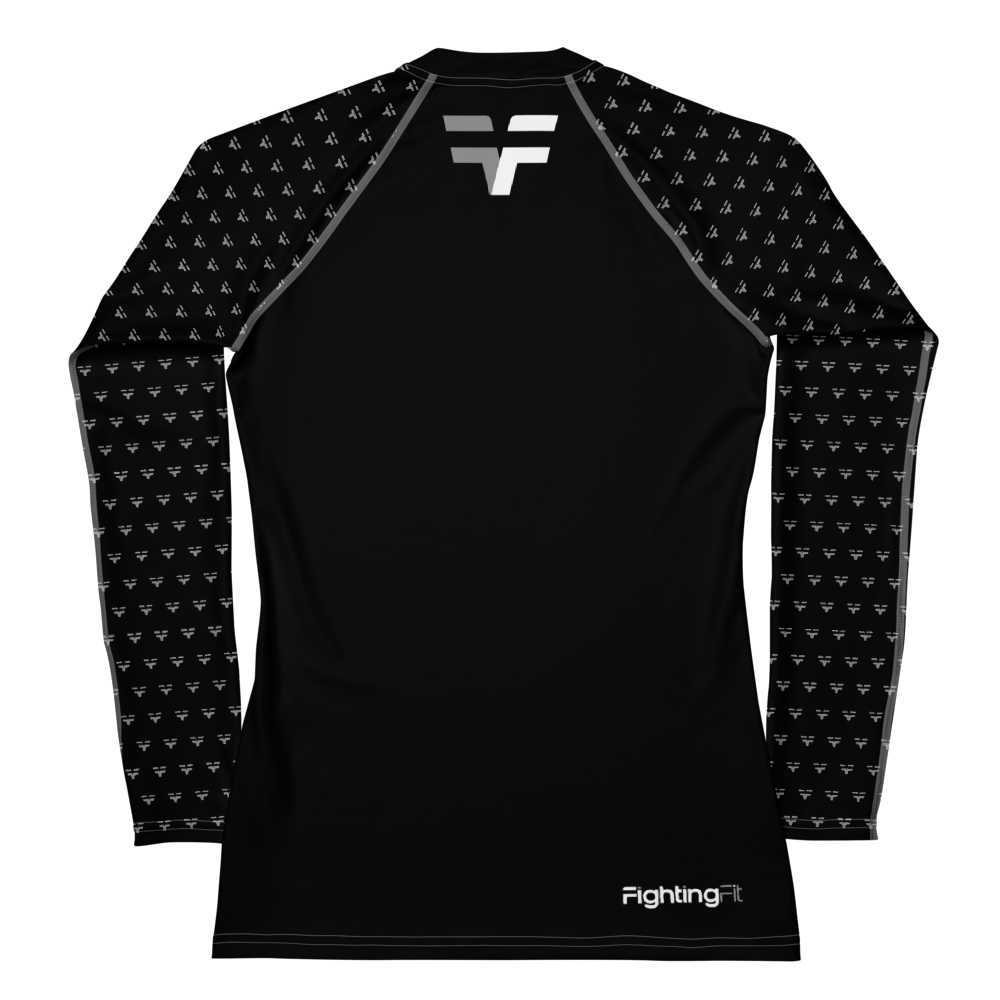 FightingFit - Women's Rash Guard - Black