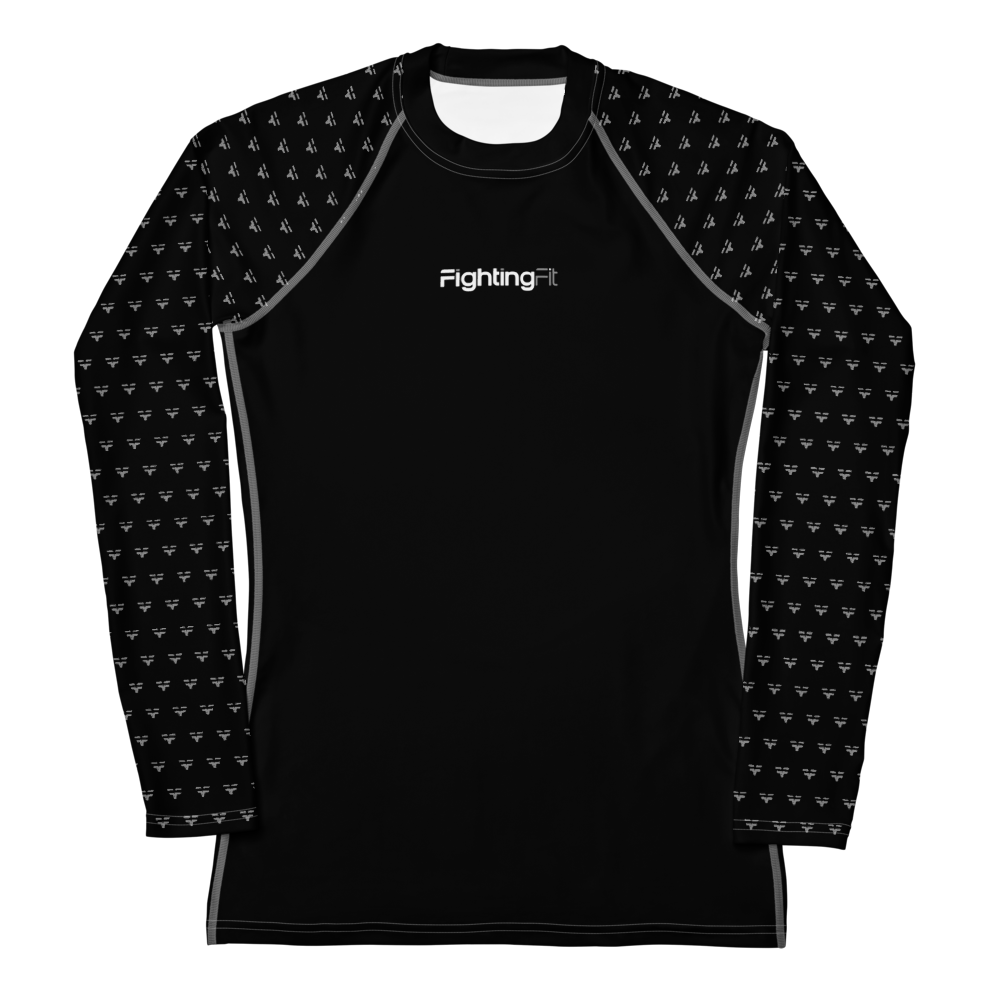 FightingFit - Women's Rash Guard - Black