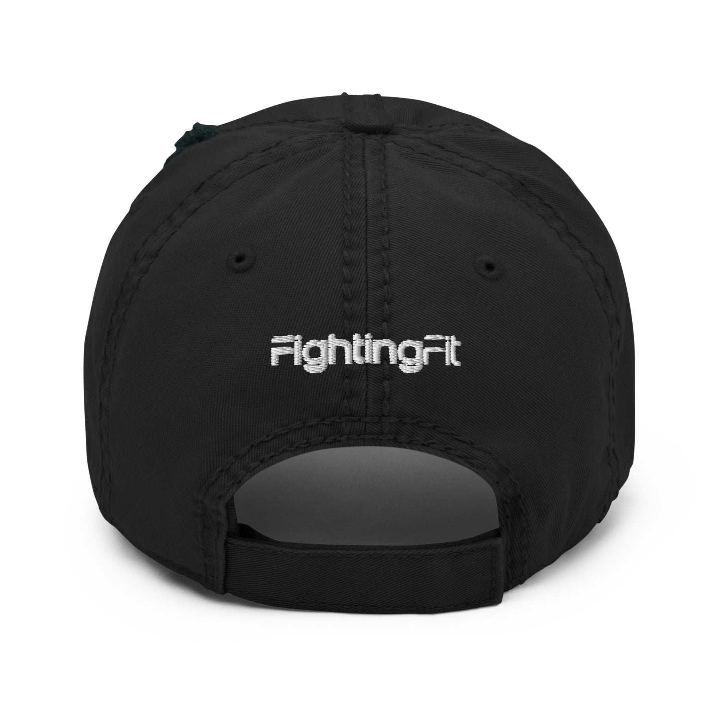 FightingFit - Distressed Cap - Black