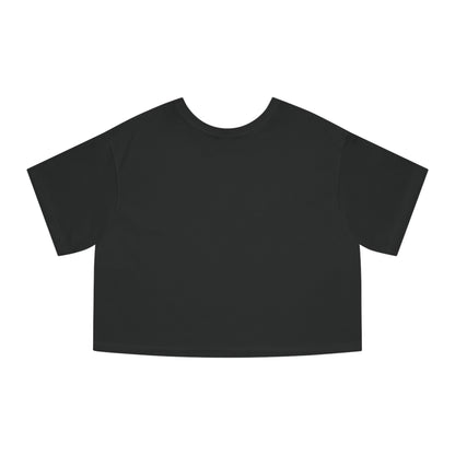 Champion Cropped Tee - Signature Print
