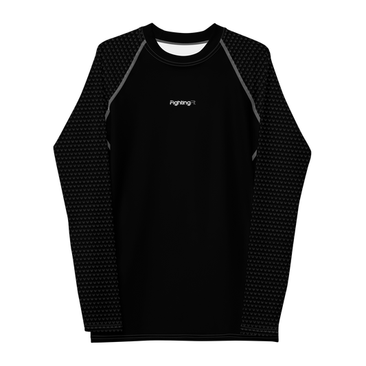 FightingFit - Men's Rash Guard - Black