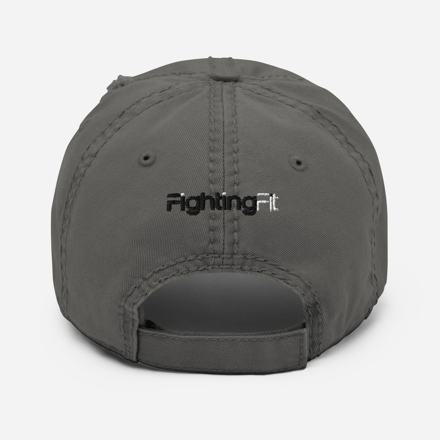 FightingFit - Distressed Cap - Grey