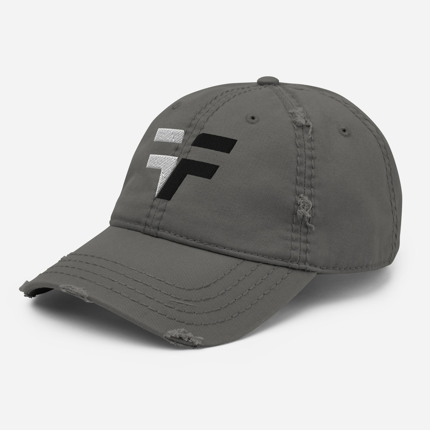 FightingFit - Distressed Cap - Grey