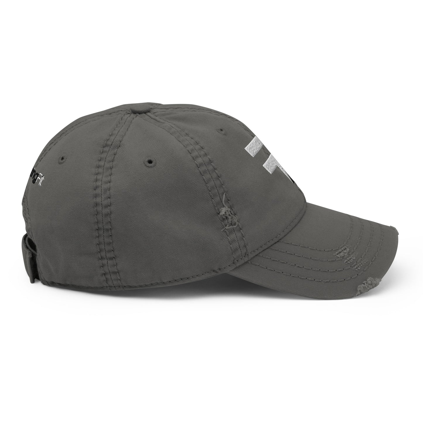 FightingFit - Distressed Cap - Grey