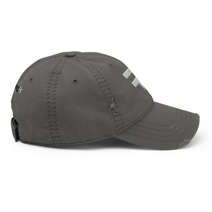 FightingFit - Distressed Cap - Grey