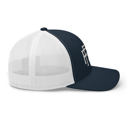 Navy/White
